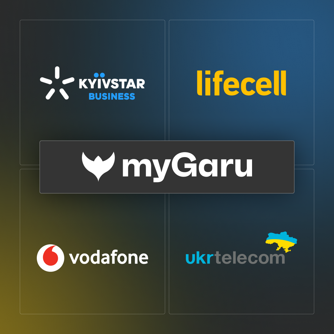 Telecom operators powered by myGaru
